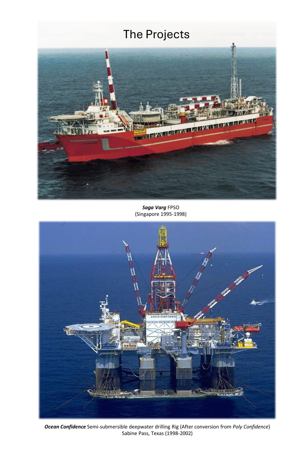 Picture page: the Saga Varg and the Ocean Confidence